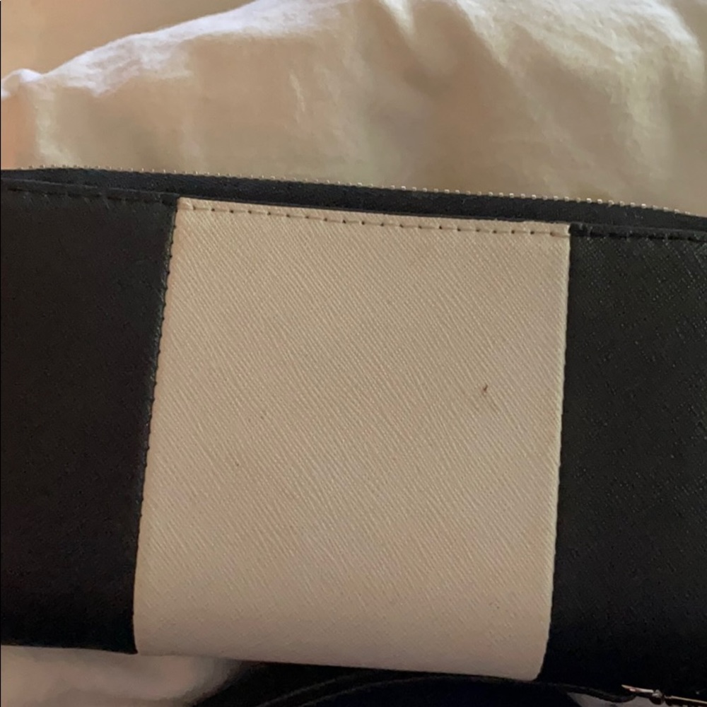 Michael Kors white and blue wallet